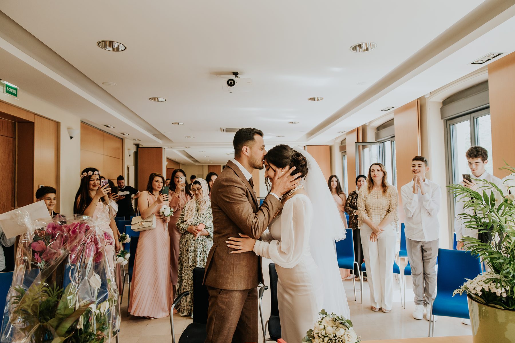 Mariage a la mairie de Houilles - photo 9