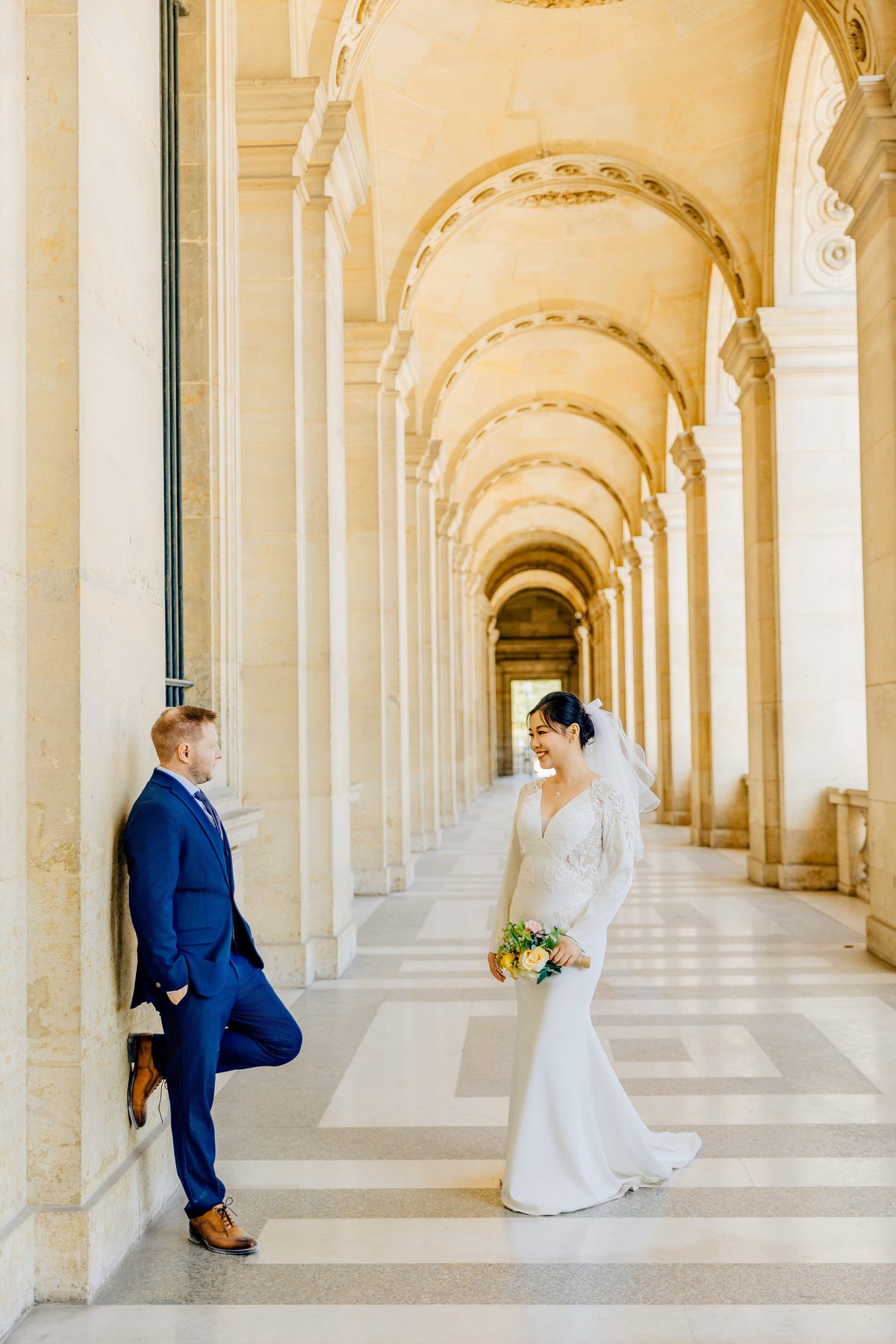 Paris engagement photo session